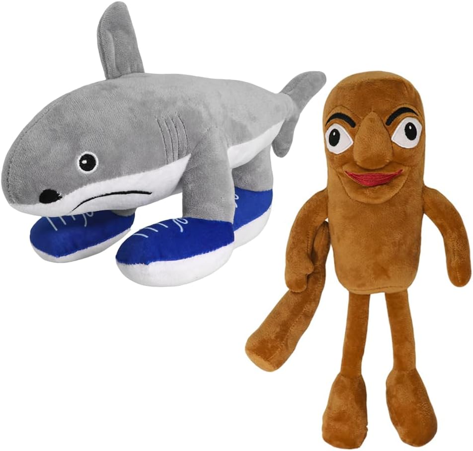 Italian Brainrot,Tung Tung Tung Sahur Plushies Toy 19inch for Fans Gift, Soft Stuffed Animal Pillow for Home Kids' Bedroom Decor, Birthday Christmas Choice for Boys Girls(2PACK)